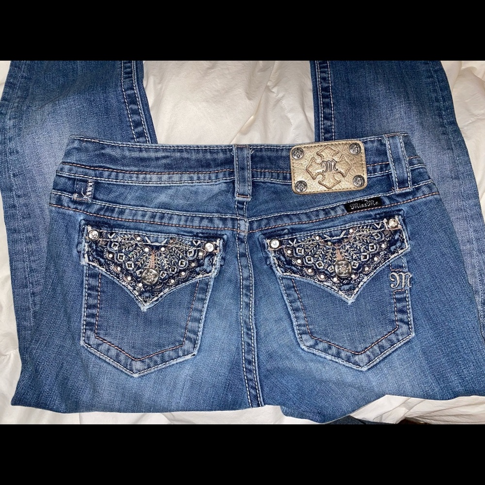 Size 28 miss me skinny jeans
